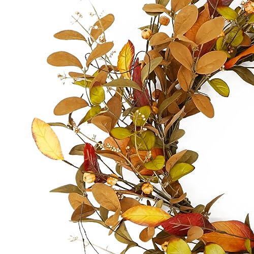 Sherum Fall wreath for the front door